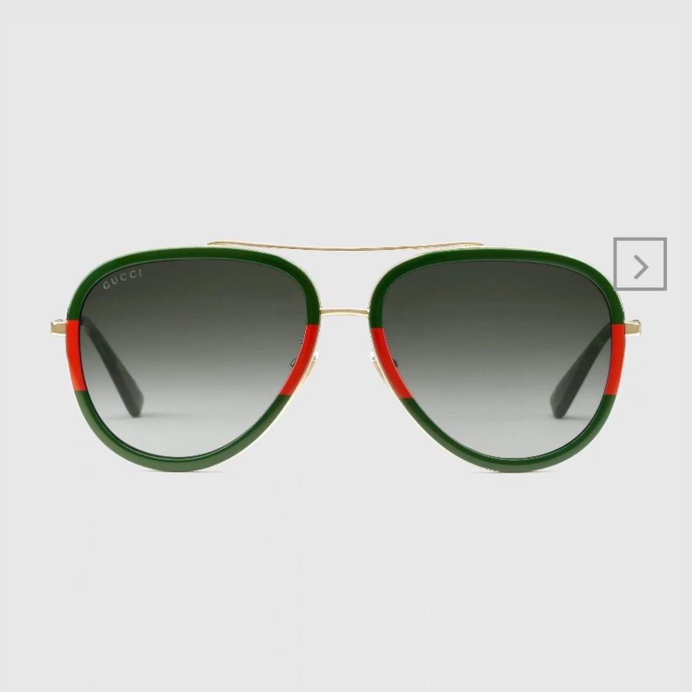 Authentic Gucci sunglasses.